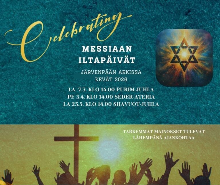 Messiaan iltapäivä -tilaisuudet